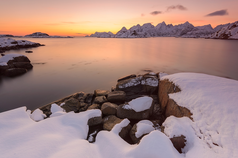Lofoten Winter Sunset